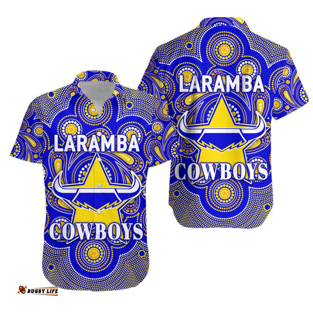 Laramba Cowboys Football Club Hawaiian Shirt Indigenous Vibes