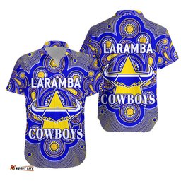 Laramba Cowboys Football Club Hawaiian Shirt Indigenous Vibes