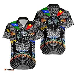 NAIDOC Week Hawaiian Shirt Tribal Style