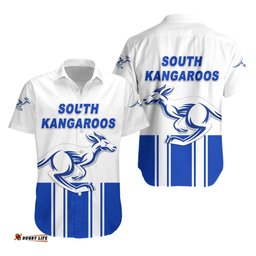 South Alice Football Club Hawaiian Shirt South Kangaroos Original White