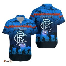 Rovers Football Club ANZAC Hawaiian Shirt Simple Style