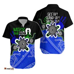 Indigenous Torres Straits NAIDOC Week Hawaiian Shirt Turtles Style