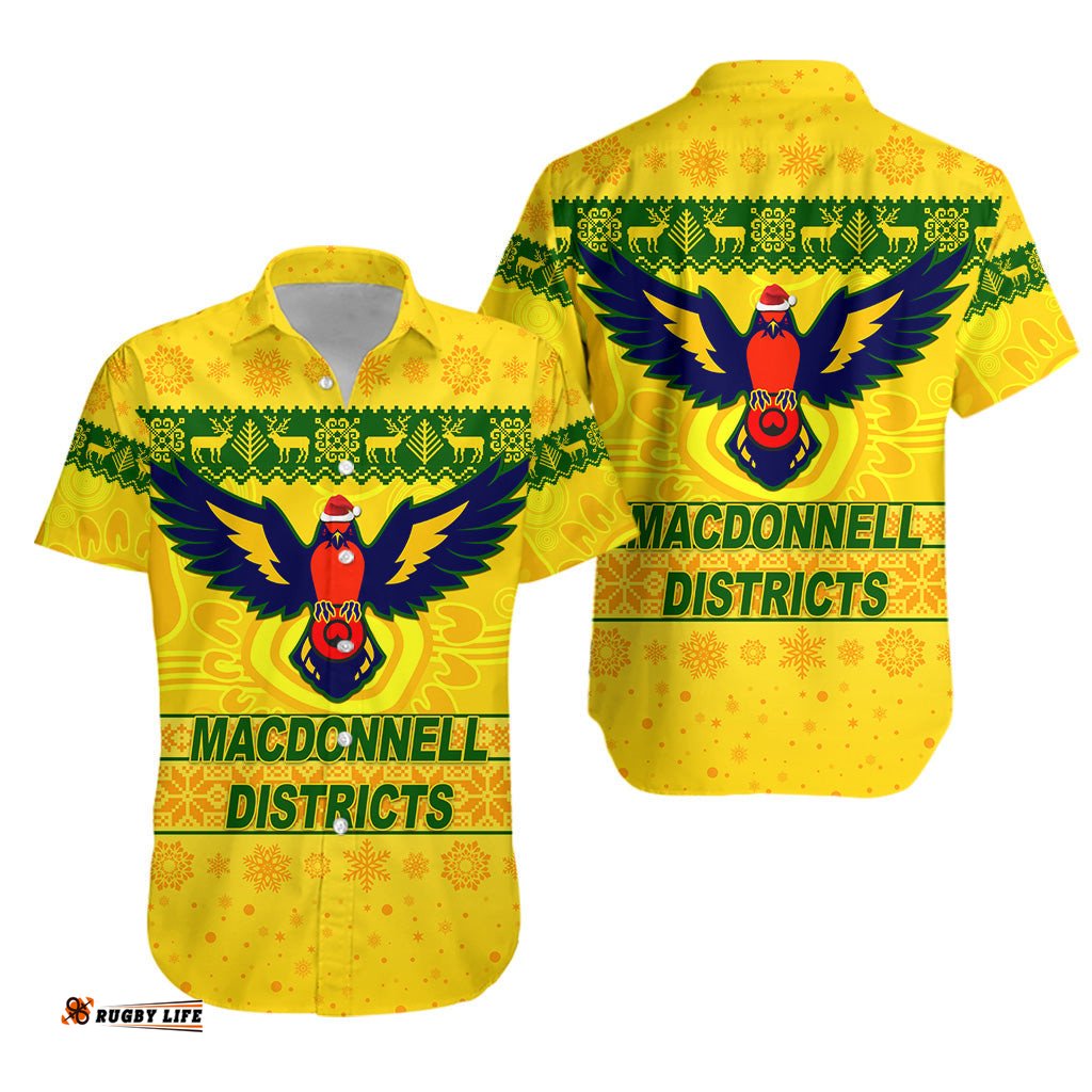 MacDonnell Districts Hawaiian Shirt Christmas Simple Style