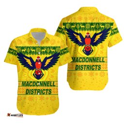 MacDonnell Districts Hawaiian Shirt Christmas Simple Style