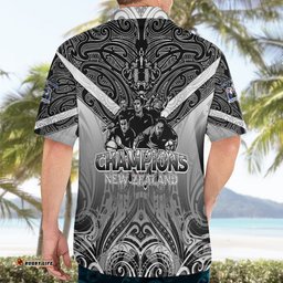 New Zealand Hawaiian Shirt Rugby Aotearoa Champions