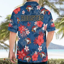 Roosters Rugby Hawaiian Shirt Beautiful Floral Pattern Spring Summer Vibe