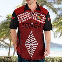 Custom Tonga Rugby Hawaiian Shirt Go Champions World Cup Ngatu Unique