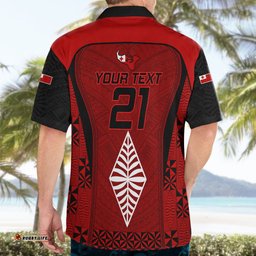 Custom Tonga Rugby Hawaiian Shirt Go Champions World Cup Ngatu Unique