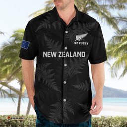 New Zealand Silver Fern Rugby Hawaiian Shirt Go Aotearoa Champions World Cup