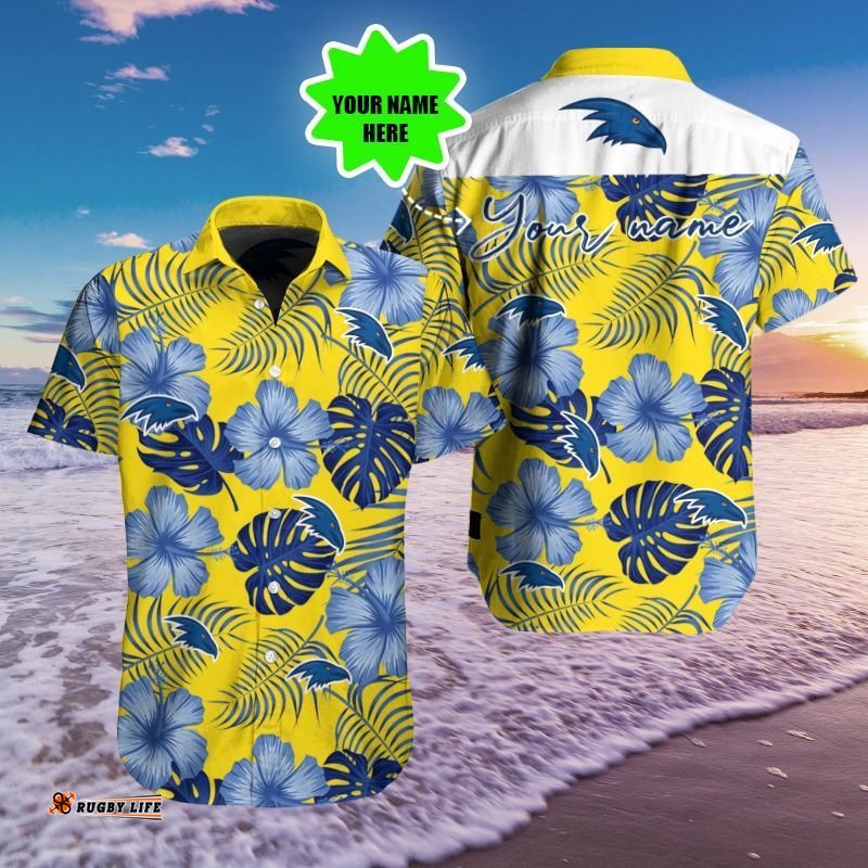 Personalized Adelaide Crows Shirt AFL Hawaii