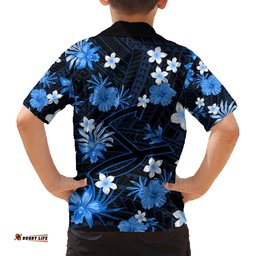 Australian Strikers Cricket Hawaiian Shirt Baeuty Pacific Hibiscus and Polynesian Pattern
