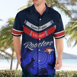 Rosster Easts To Win Hawaiian Shirt Sydney Rugby est 1908 Boomerang Indeginous