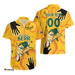 Custom Sam Kerr Matildas Hawaiian Shirt Australia Soccer World Cup QuaterFinal