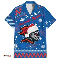 Custom Knights Rugby Hawaiian Shirt Chirstmas Vibe