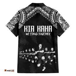 NZ Rugby Hawaiian Shirt Kapa Opango Maori Haka With Years of The All Black Champions