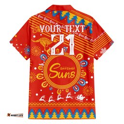 Custom GC Suns Football Hawaiian Shirt Christmas Vibe
