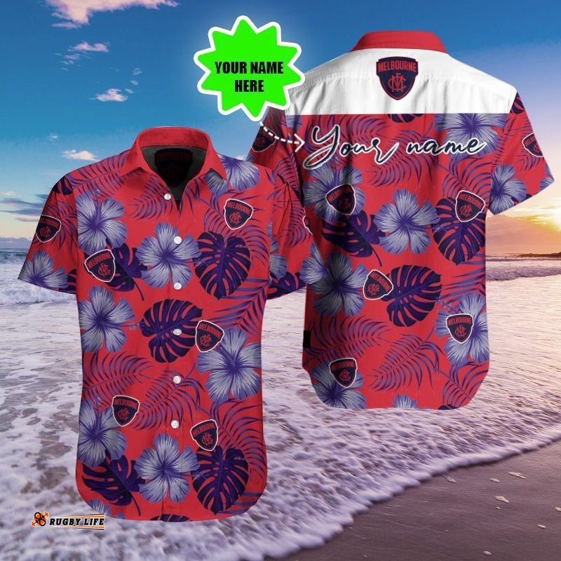 Personalized Melbourne Demons Shirt AFL Hawaii