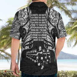 New Zealand Rugby Hawaiian Shirt Black Haka Dance With NZ Champions History