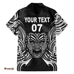 Custom New Zealand Rugby Hawaiian Shirt World Cup Aotearoa Create History