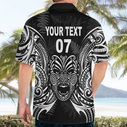Custom New Zealand Rugby Hawaiian Shirt World Cup Aotearoa Create History