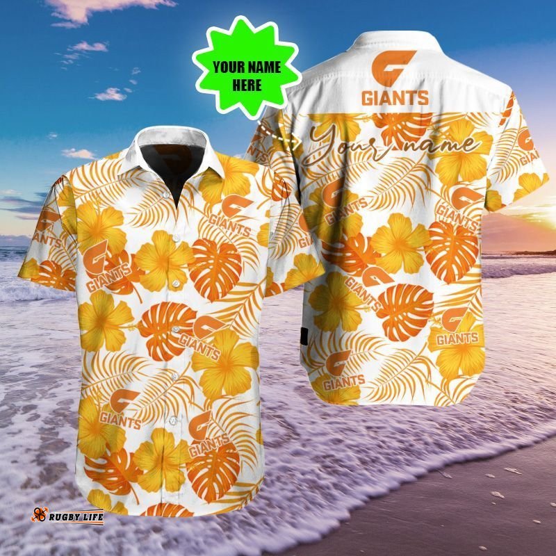Personalized Greater Western Sydney Shirt AFL Hawaii