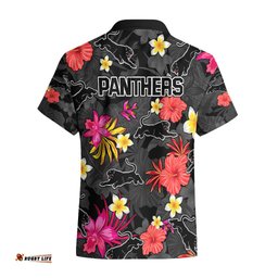 Panthers Rugby Hawaiian Shirt Beautiful Floral Pattern Spring Summer Vibe