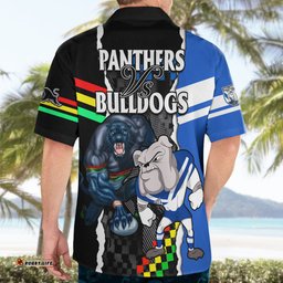 NRL Combine Bulldogs and Panthers Hawaiian Shirt