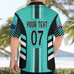 Custom Australia Soccer Hawaiian Shirt Go Matildas Dynamic Turquoise