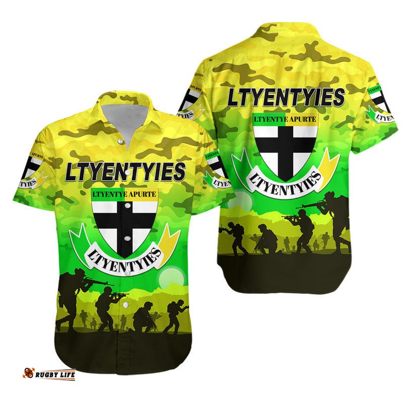 Ltyentye Apurte ANZAC Hawaiian Shirt Simple Style Ltyentyies