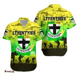 Ltyentye Apurte ANZAC Hawaiian Shirt Simple Style Ltyentyies
