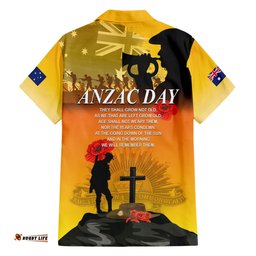 Australia ANZAC Day Hawaiian Shirt Gallipoli Lest We Forget