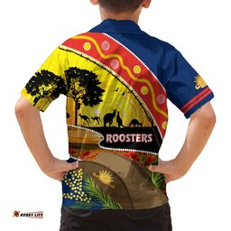 Roosters ANZAC Day Hawaiian Shirt Rosemary Starring Night Style