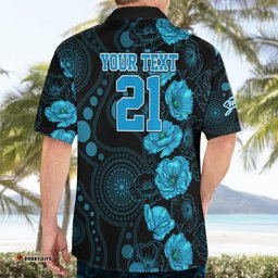 Strikers Cricket Never Forget Custom Hawaiian Shirt ANZAC Day with Poppy Aboriginal