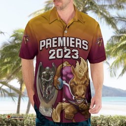 NRL Broncos Premiers Hawaiian Shirt