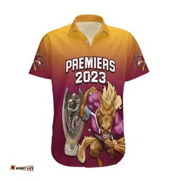NRL Broncos Premiers Hawaiian Shirt