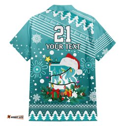 Custom Heat BBL Hawaiian Shirt Christmas Vibe