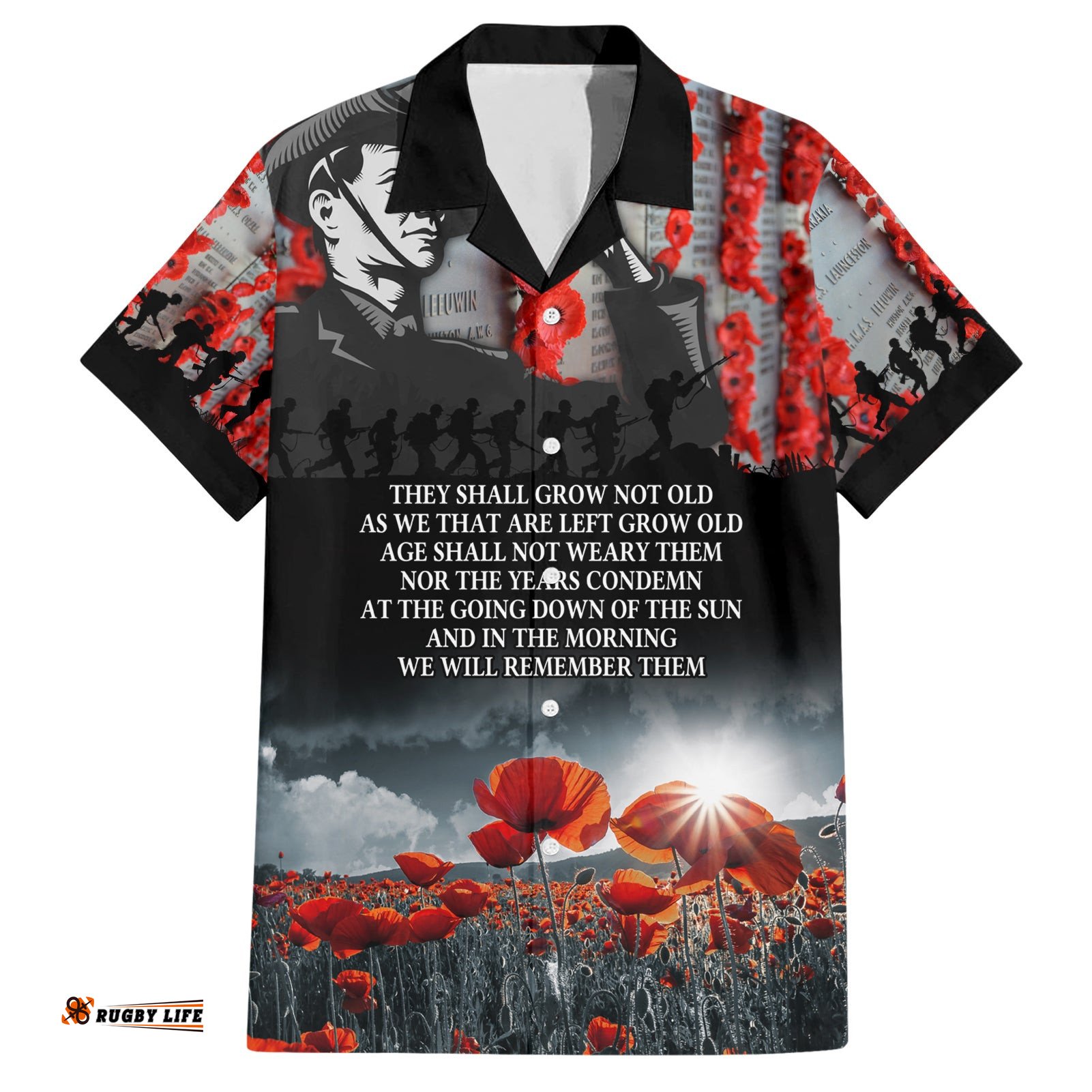 ANZAC DAY Heroes Of The Gallipoli Hawaiian Shirt