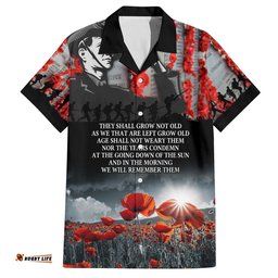 ANZAC DAY Heroes Of The Gallipoli Hawaiian Shirt