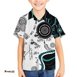 Aboriginal Pattern Torest Strait Island Hawaiian Shirt