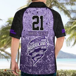 Hobart Hurricanes Custom Hawaiian Shirt BBL Cricket Team 2024