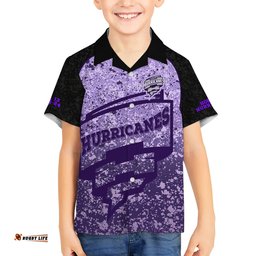 Hobart Hurricanes Custom Hawaiian Shirt BBL Cricket Team 2024