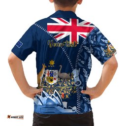 Personalised Happy Australia Day 26 January Hawaiian Shirt