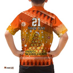 Custom Scorchers BBL Hawaiian Shirt Christmas Vibe