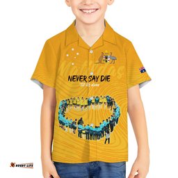 Matildas Til Its Done Custom Hawaiian Shirt Australia Womens Soccer Gold Style