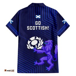 Scotland Rugby Hawaiian Shirt Go Scottish