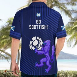 Scotland Rugby Hawaiian Shirt Go Scottish