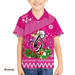 Custom Sixers BBL Hawaiian Shirt Christmas Vibe