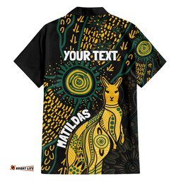 Australia Matildas Indigenous Hawaiian Shirt NAIDOC 2024 Keep The Fire Burning