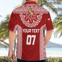 Personalised Tonga Rugby Hawaiian Shirt Mate Ma'a Tonga Champions
