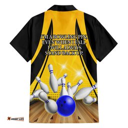 Australia Bowling Hawaiian Shirt I Am A Bowling Pin Curve Style